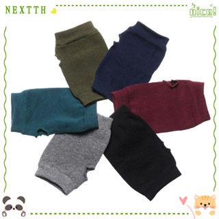 Nextth ถุงมือผ้าขนสัตว์ถัก ผ้าขนแกะ แฟชั่นฤดูใบไม้ร่วง ฤดูหนาว สําหรับผู้หญิง