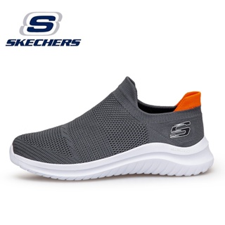 Skechers_ รองเท้าบาสเก็ตบอลลําลอง ผ้าตาข่าย ยืดหยุ่นสูง ระบายอากาศ เหมาะกับการวิ่งกลางแจ้ง สําหรับผู้ชาย และผู้หญิง ไซซ์ 36-45