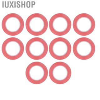 Iuxishop 10 Pcs PET Double Sided Tape  Firm Fixation Red Mounting