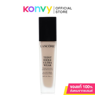 Lancome Teint Idole Ultra Wear Foundation SPF38 PA+++ 30ml #PO-03 ลังโคม เนื้อสัมผัสบางเบา.