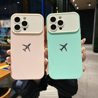 Case iPhone 14 Pro Max TPU Soft Simple Case compatible for iPhone 15 Pro Max สำหรับ for iphone 14 pro 13 12 / 11 Pro Max / 13 Pro max  ป้องกันกล้องกันกระแทก