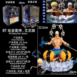 พร้อมส่ง โมเดลฟิกเกอร์ One Piece GK Sitting Posture Thor Limited Edition แบบเรืองแสง 6CXB