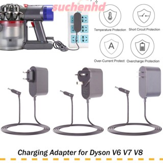 SUCHENHD อะแดปเตอร์ชาร์จเครื่องดูดฝุ่น EU สําหรับ Dyson V6 V7 V8