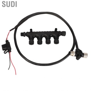 Sudi for NMEA2000 Cable with 4 Port T Connector 3A Fuse 5Pin M12 Thread 1m Long IP67  Lowrance Networks