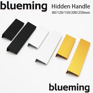 Blueming2 ลูกบิดดึงลิ้นชัก ตู้ ตู้ เฟอร์นิเจอร์ อลูมิเนียมอัลลอย ทนทาน สีขาว ดํา ทอง DIY