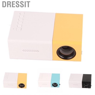 Dressit Small Projector HD Real Color Portable  Home Theater for Cellphone CN Plug AC 220V