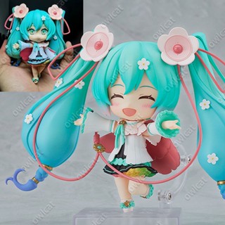 โมเดล Miku Nendoroid 1940# (GSC Magical Mirai 2021 Ver.) Magic Future Fairy Tales Theme Hatsune Miku Girl 10cm Virtual Singer Packed in Box Vocaloid Doll Model Character Vocal 01 Figure