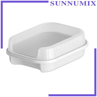 [Sunnimix] กล่องทรายเปิดด้านบน สําหรับสัตว์เลี้ยง แมว ขนาดเล็ก