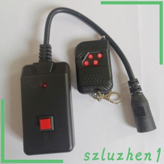 [Szluzhen1] ตัวควบคุมหมอกไร้สาย 3Pins 900w 30 เมตร แบบพกพา สําหรับเครื่องตัดหมอกบังคับ