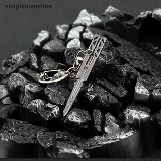 [simplehomeline] Apex Legends พวงกุญแจโลหะ รูปผีเสื้อ Demon Dagger Heirloom Balisong สําหรับผู้ชาย พร้อมส่ง