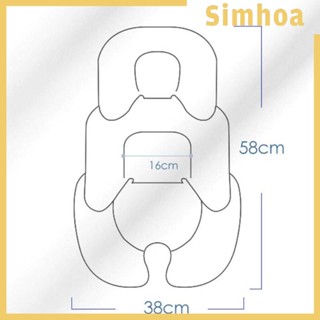 [SIMHOA] เบาะรองนั่ง แบบหนา สําหรับรถยนต์