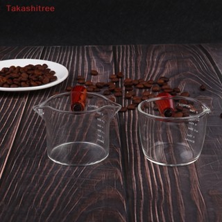 (Takashitree) แก้วกาแฟ เอสเปรสโซ่ นม 75 มล. พร้อมสเกล