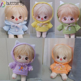 Buttterfly เสื้อกันหนาว มีฮู้ด แฮนด์เมด สําหรับตุ๊กตา 1/12BJD