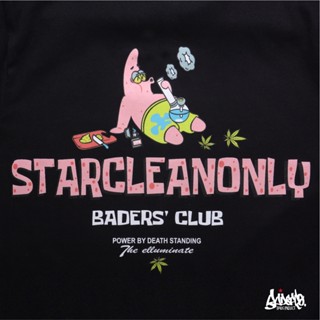 [S-5XL] Just Say Bad ® เสื้อยืดลาย Starfish สีดำ สีขาว M L XL 2XL / TS