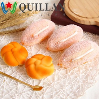 Quillan ขนมปังปลอม โดนัทจําลอง อาหารจําลอง ของเล่น ของขวัญสําหรับเด็ก