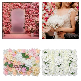 [Dolity2] แผงดอกกุหลาบประดิษฐ์ สําหรับตกแต่งพื้นหลัง งานแต่งงาน สวน ครบรอบ