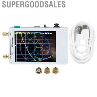 Supergoodsales Multi-Function VNA Vector Analyzer Kit with 2.8in TFT Display White 10KHz -1.5GHz