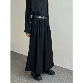 [X-MEN] Yohji Yamamoto กางเกงขายาวลําลอง ขากว้าง ทรงหลวม สําหรับผู้ชาย และผู้หญิง