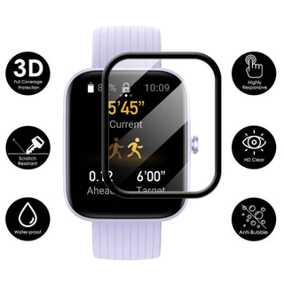 ฟิล์มกันรอยหน้าจอ HD ขอบสีดํา สําหรับ Garmin Venu SQ 2 Plus 2S