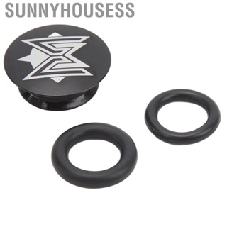 Sunnyhousess Crankset Dust Cover Aluminum Alloy Crank Arm Cap With Rubber For HGF