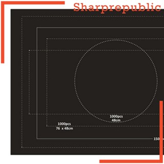 [Sharprepublic] พรมจิ๊กซอว์ ขนาดใหญ่ สีดํา 1500 ชิ้น