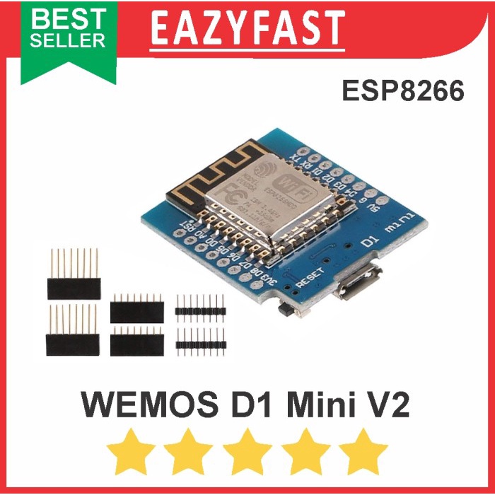 Wemos D1 Mini V2 ESP8266 ESP 8266 Wifi อินเทอร์เน็ตไร้สาย Arduino IoT