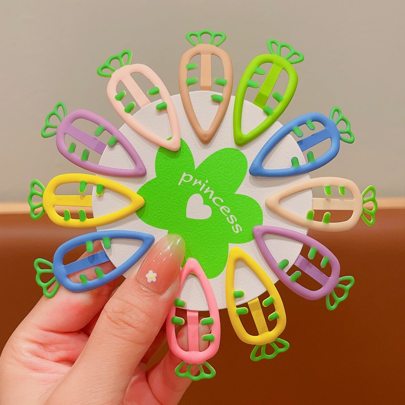 กิ๊บติดผมด้านข้าง สไตล์เกาหลี ลายการ์ตูนน่ารัก แฟชั่น สีสันสดใส เหมาะสําหรับเด็กผู้หญิง สิ่งน่ารัก ของขวัญสําหรับเด็กและผู้หญิง - รูปที่ 5