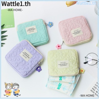 Wttle กระเป๋าใส่เหรียญ กระเป๋าเครื่องสําอาง ขนาดเล็ก น้ําหนักเบา สีพื้น แฟชั่น สําหรับเดินทาง