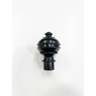 หัว-ท้าย รางม่าน รางม่านกลมจุก ขาจับรางโชว์ หัวรางม่าน สำหรับรางโชว์ 26 mm.
