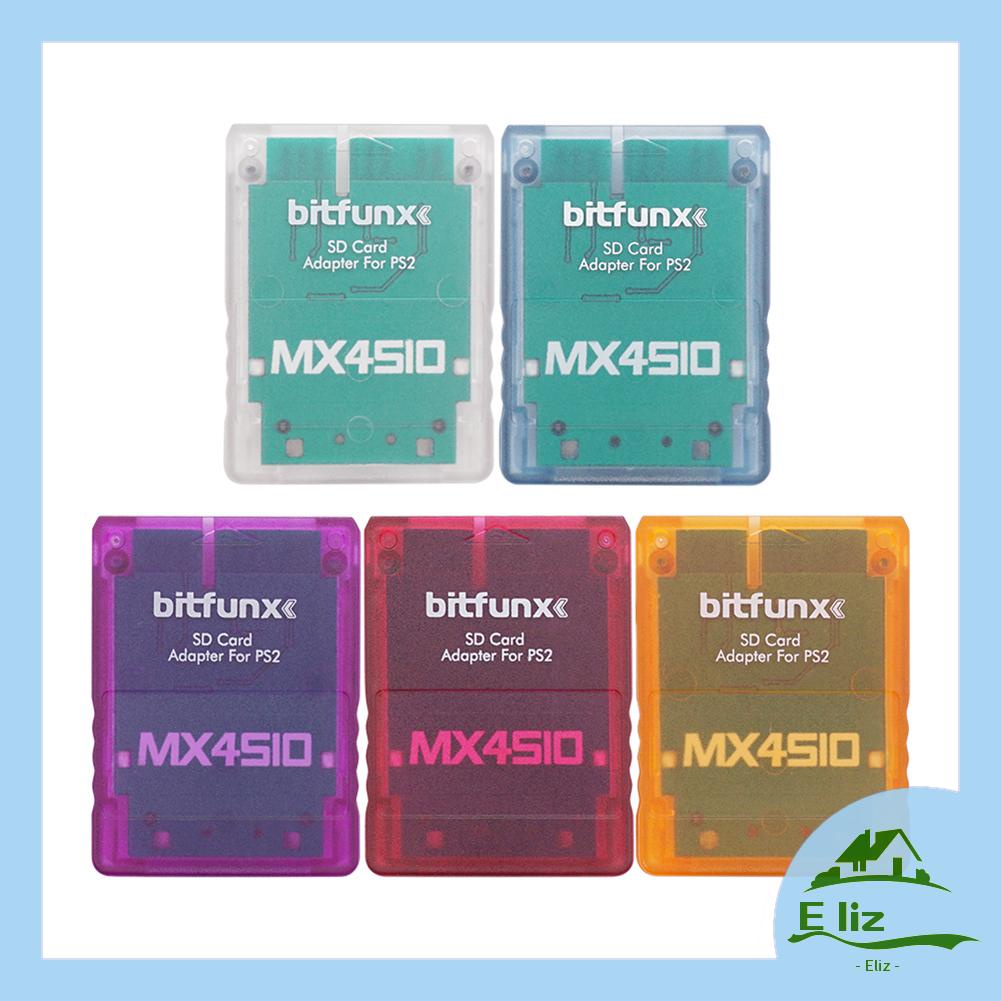 [Elizabeth1.th] อะแดปเตอร์การ์ดรีดเดอร์ PS2 MX4SIO SIO2SD แบบพกพา [Elizabeth1.th]