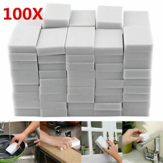 ขายส่ง แผ่นโฟมฟองน้ําเมลามีน หนา 3/4 นิ้ว สําหรับทําความสะอาด 100 ชิ้น