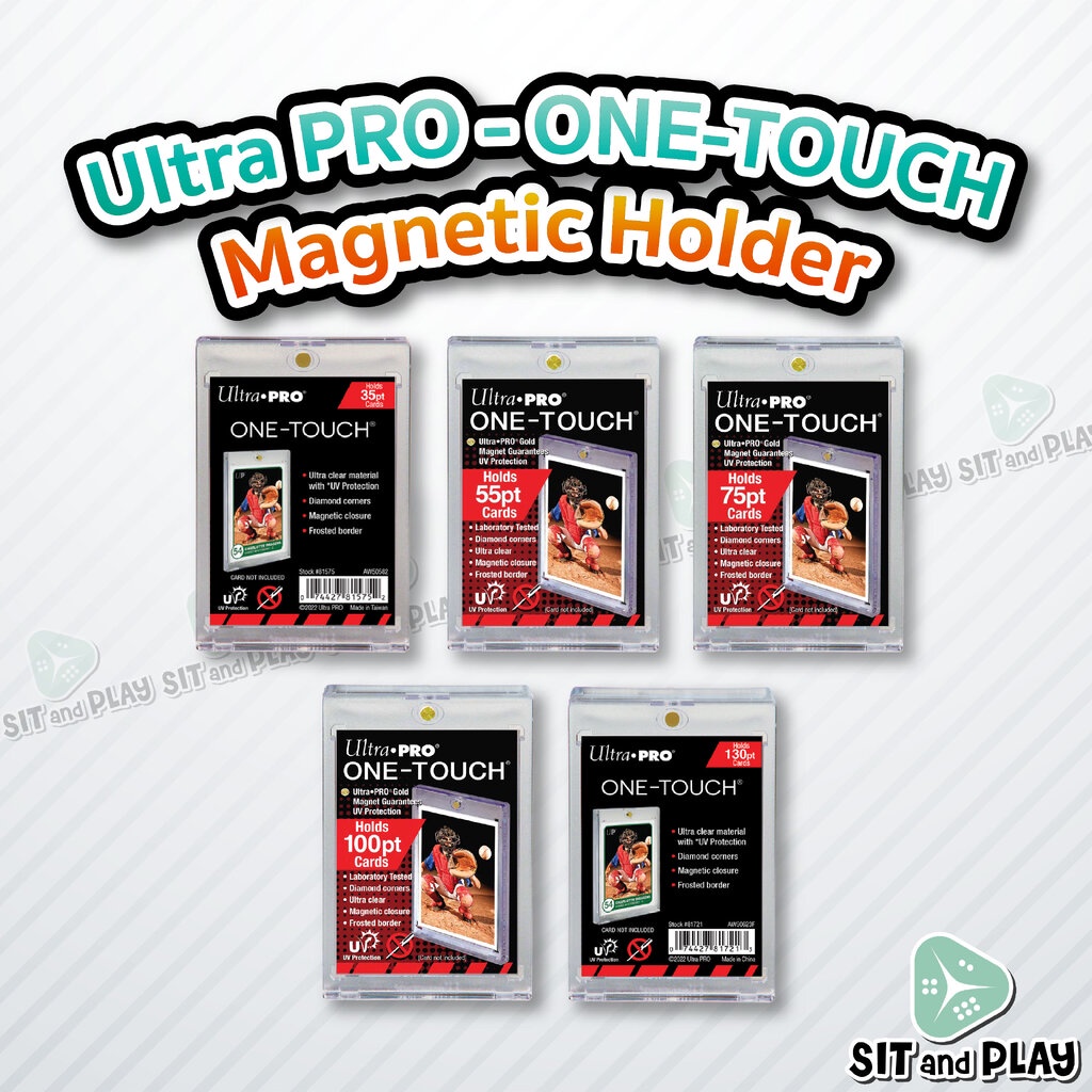 Ultra PRO - UV ONE-TOUCH Magnetic Holder กรอบแม่เหล็ก ใส่การ์ดสะสม ป้องกัน UV ไม่ดูดโฮโลแกรม