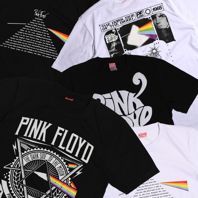 Pink Floyd BAND เสื้อยืด - Pink Floyd Series Premium Music Shirt