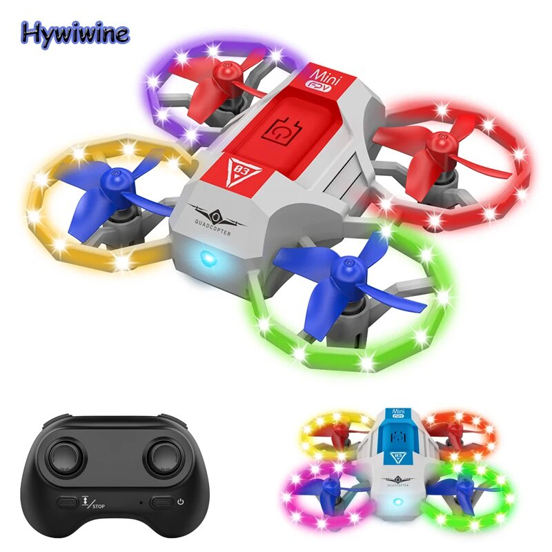 Mini Drone 3D Flip Flash Lighting Intelligent Hover 2.4G 4CH Remote Control Helicopter Quadcopter Dr