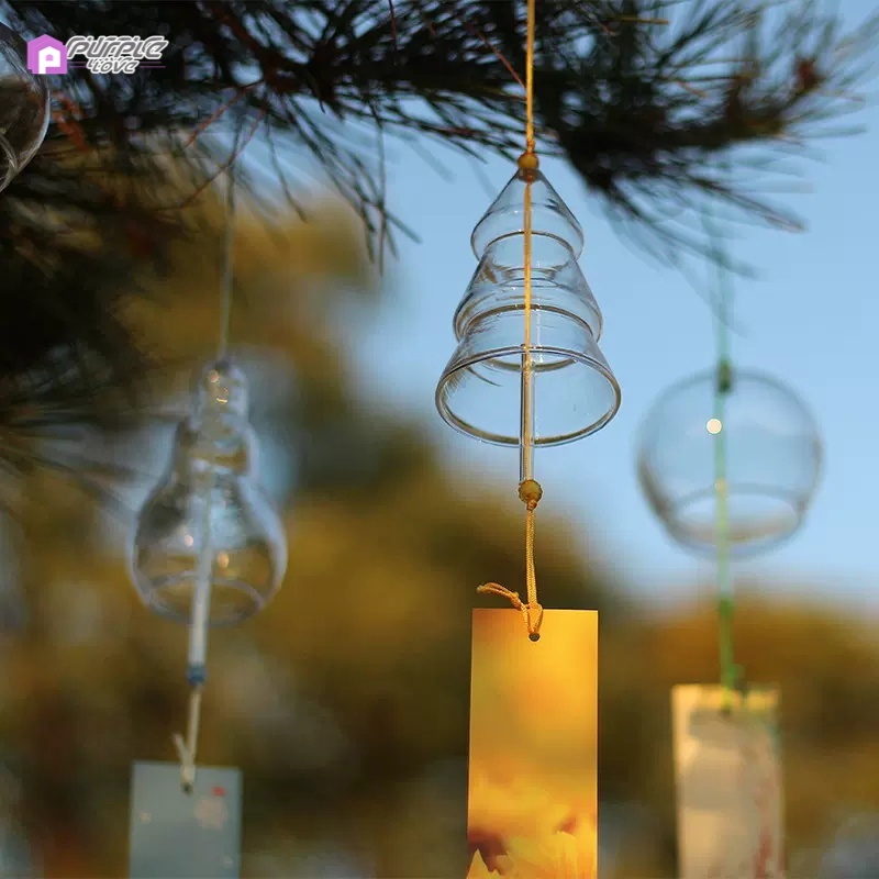 Ins กระดิ่งลม แบบใส DIY สําหรับตกแต่งบ้าน