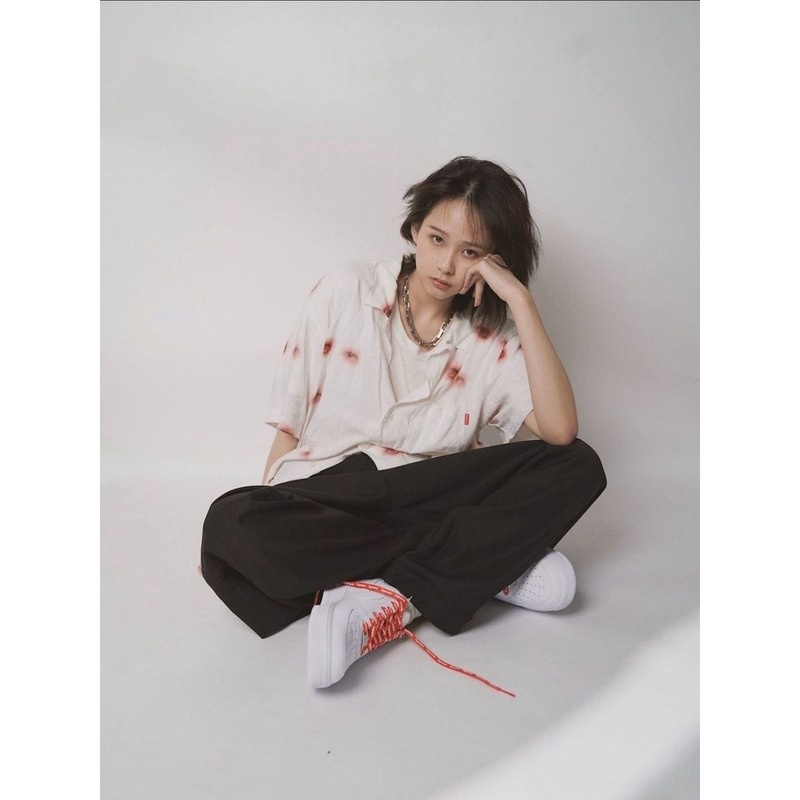 Flat Air Force 1 AF1 รองเท้าผ้าใบ Supreme Lelaki Wanita Kasut Co-branded Men Women High-value Coupl