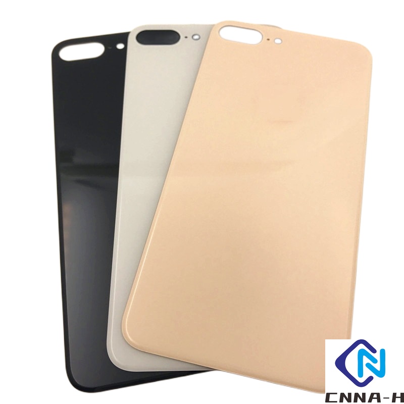 Big Hole กลับแก ้ วสําหรับiPhone 8 Plus 8 8G 8Pแก ้ วกลับแบตเตอรี ่ ด ้ านหลังประตูกรณีกลับแผงกระจกเปลี ่ ยน