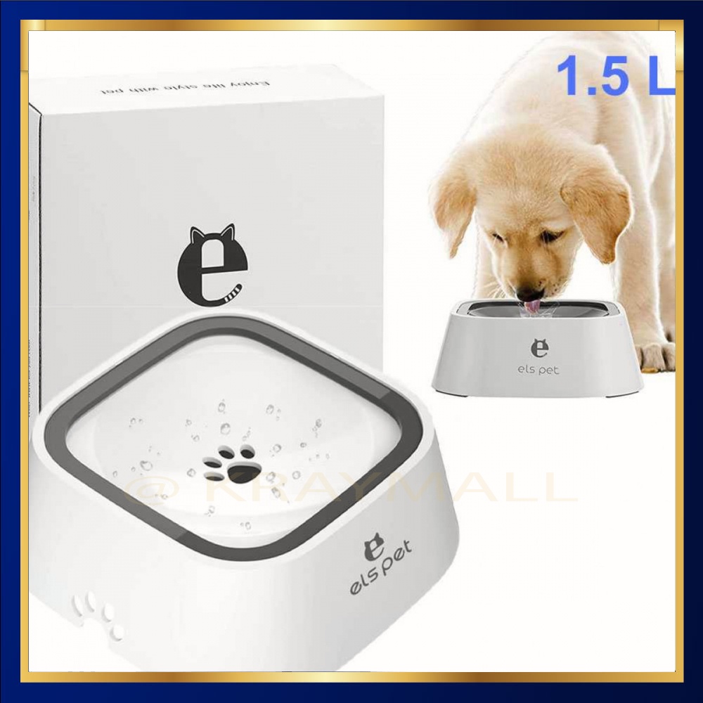 ชามน้ําสัตว์เลี้ยง 1.5L AB168 สุนัขแมวดื่ม Place