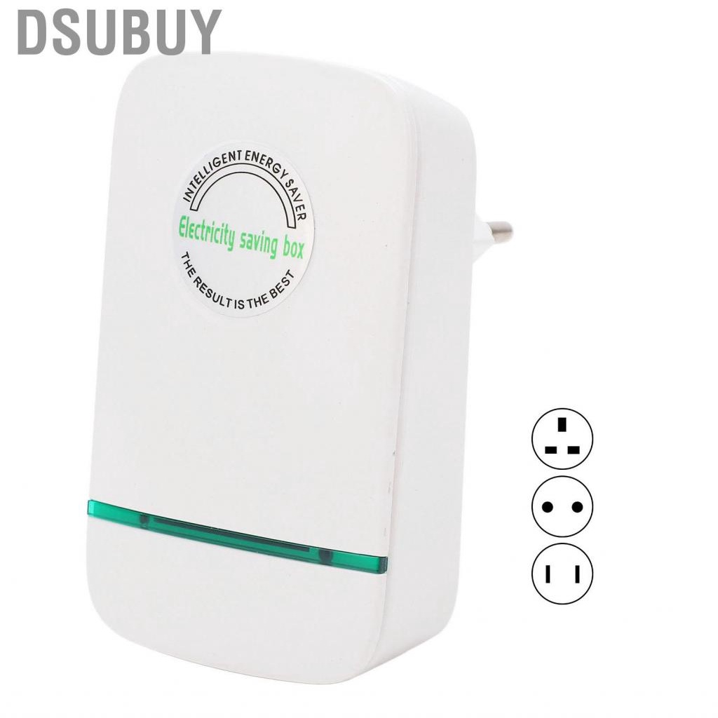 Dsubuy Power Energy Electricity Saving Box Socket Factor Saver Device Household Electric 90V-250V US/EU/UK Adapter 2022