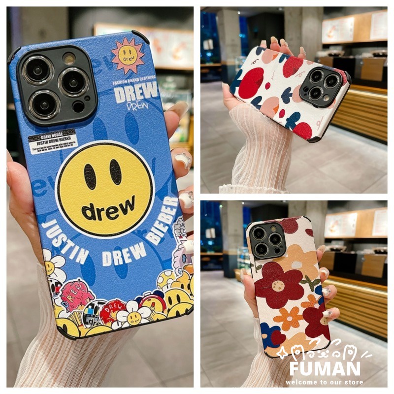 เคสโทรศัพท์มือถือหนังแกะ TPU แบบนิ่ม ลายดอกทานตะวัน หน้ายิ้ม ป้องกันเลนส์กล้อง สําหรับ Vivo V27 Pro Vivo V25 V23 Pro V25E V23E V20 V21E V21 4G 5G V21S