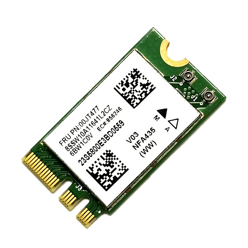 Lenovo NFA435 E470E475E570E575 E42-80 AC การ์ดเครือข่ายไร้สายบลูทูธ Dual Band 00JT477