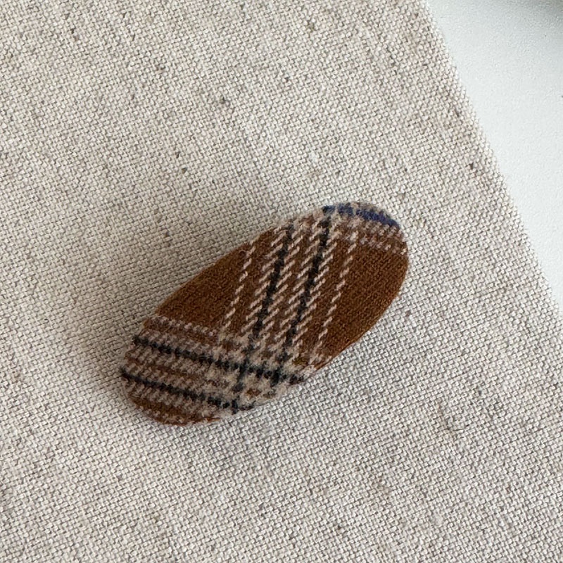 ใหม่ กิ๊บติดผม ลายตารางหมากรุก สไตล์เรโทร - รูปที่ 6