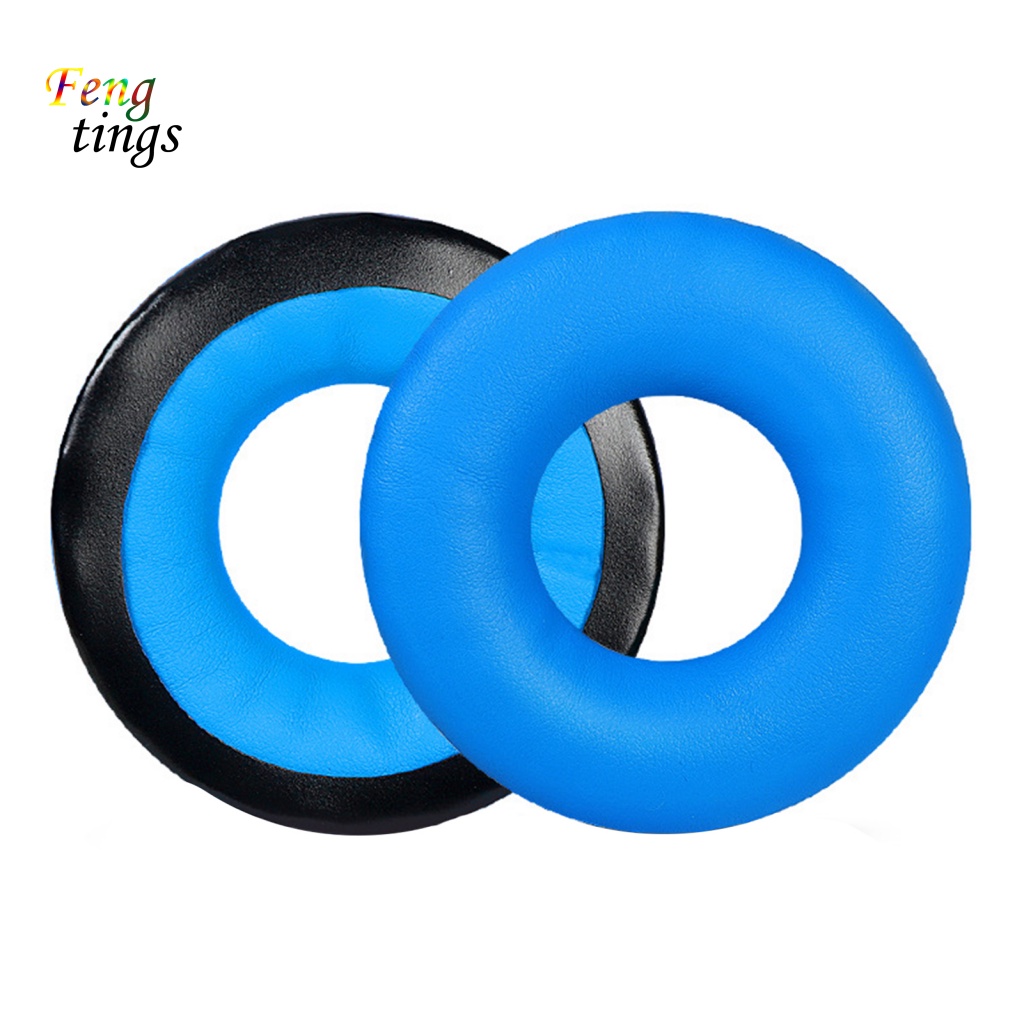 [Ft] ฟองน้ําครอบหูฟัง หนังเทียม กันลื่น กันเสียงรบกวน สําหรับ Sennheiser HD25-1II HD25 HD25SP 25SP-II 1 คู่