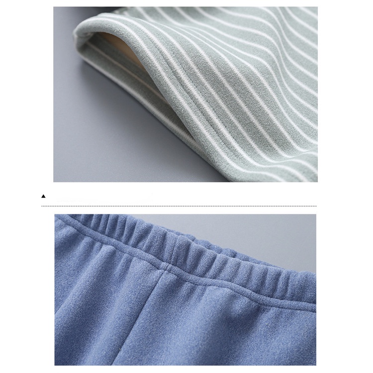 จัดส่งที่รวดเร็ว90-150ซม ฤดูใบไม้ร่วงฤดูหนาวเด็กขนแกะซับชุดนอนขนาดเล็กขนาดกลางชายหญิงฐานชุดชั้นในความร้อนชุด - รูปที่ 4