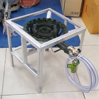 ชุดหัวเตาแม่ค้า เตา C30 ขาเหลี่ยมกลาง ขนาด 40x40x40 ซม.พร้อม…