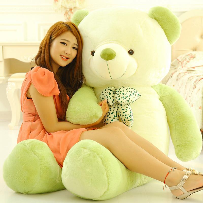 BEBEAR Plush Bear Toy Ragdoll Doll Large Teddy Bear Doll Pillow Big Bear Birthday Gift for Girls RHQR