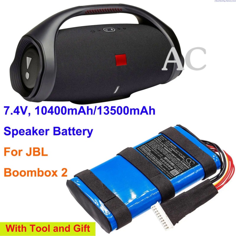 AC Cameron Sino 10400mAh/13500mAh Speaker Battery SUN-INTE-213, SUN-INTE-268 for JBL Boombox 2 +Tool and Gifts