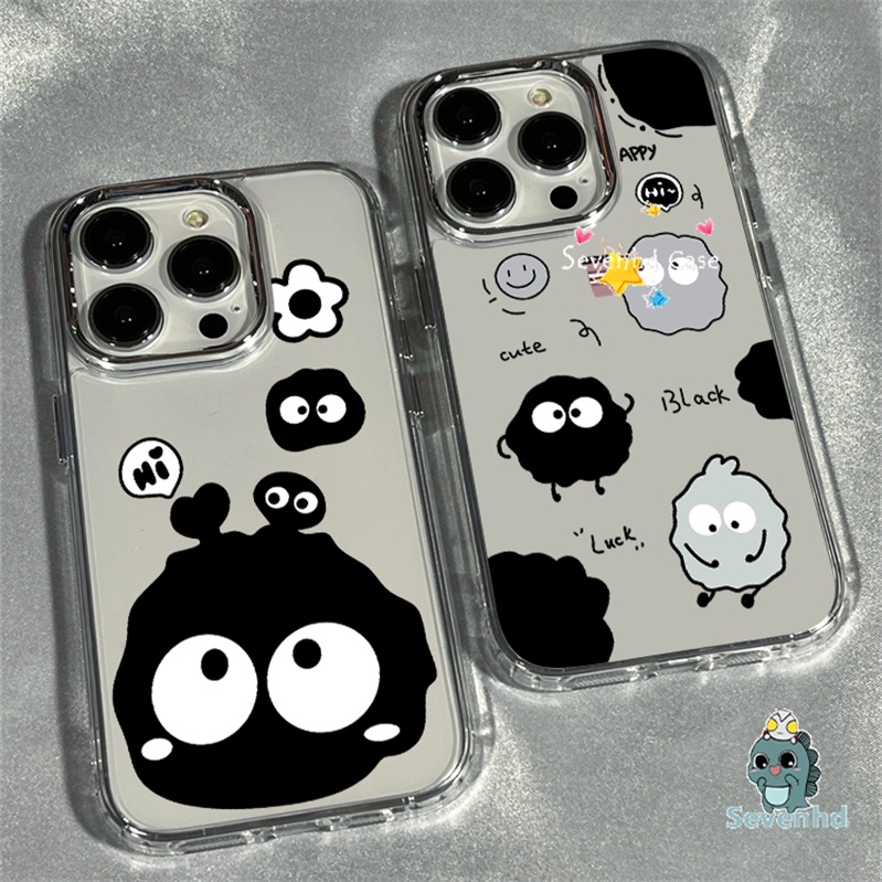 เคสโทรศัพท์มือถือ ซิลิโคน ใส กันกระแทก ลายการ์ตูนน่ารัก สําหรับ IPhone 15 14 13 12 11 Pro Max XR 8 7 Plus SE 2020 X XS Max