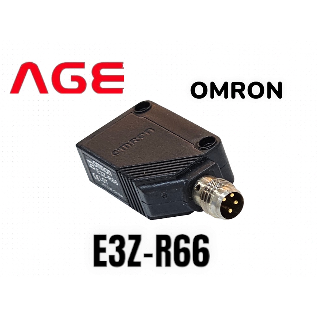 E3Z-R66 OMRON, Retroreflective Photoelectric Sensor, Block Sensor, Detection Range 100-4000 mm