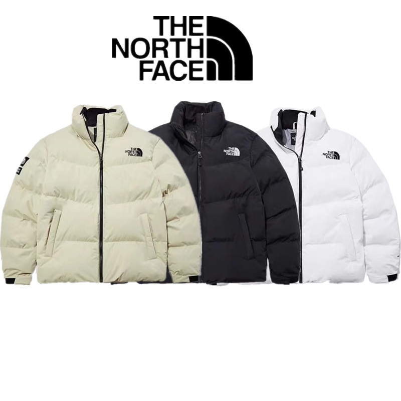 เสื้อแจ็กเก็ต ผ้าฝ้าย แบบหนา ปักลายโลโก้ The North Face แบบดั้งเดิม ให้ความอบอุ่น แฟชั่นฤดูหนาว สําหรับผู้ชาย และผู้หญิง